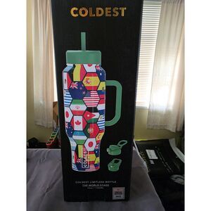 Coldest Limited Edition 46oz World Stage Water Bottle